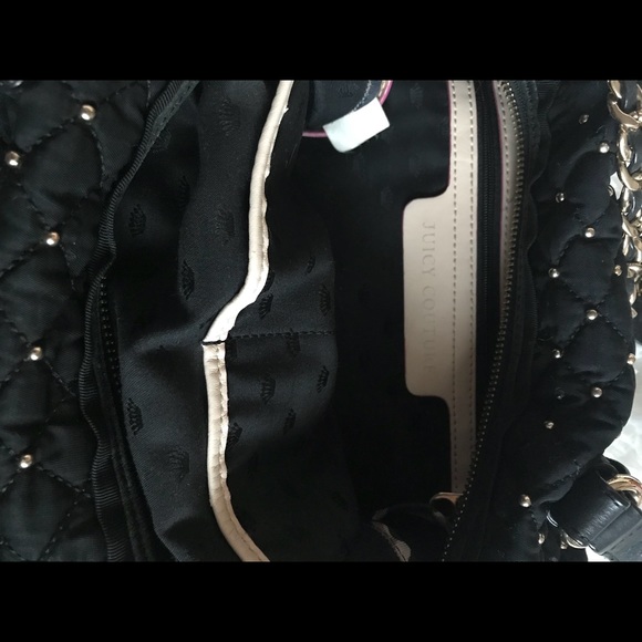 Large black juicy couture purse - Picture 4 of 5